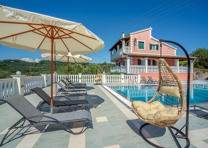 Villa Amalia By Elayan Villas Corfu Villa Karousades (Esperies)