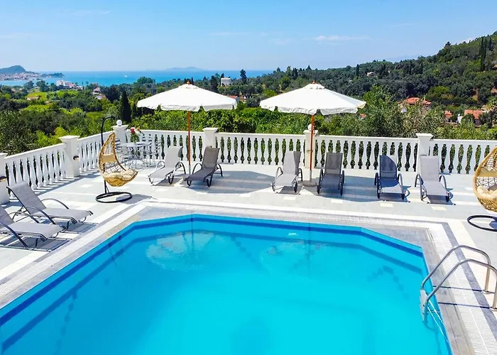 Villa Amalia By Elayan Villas Corfu * Karousádes