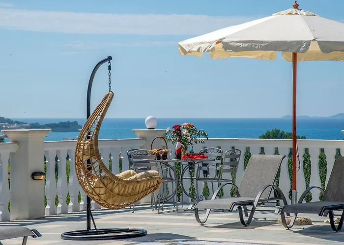 Villa Amalia By Elayan Villas Corfu 别墅 Karousádes